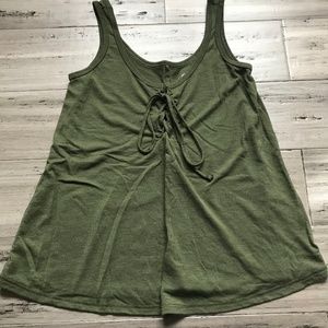 NWOT Olive Green Tank